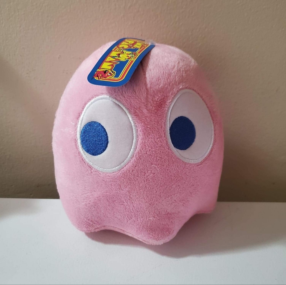 Mrs Pac Man Plush Toy